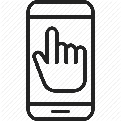 App, Finger, Hand, Mobile, Phone, Screen, Touch Icon