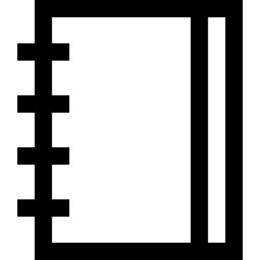 Notebook Pixel Icons Free Download