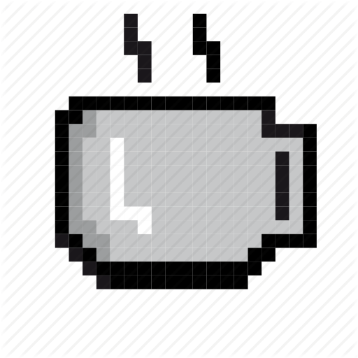 Beverage, Break, Coffee, Drink, Hot Drink, Pixels, Tea Icon
