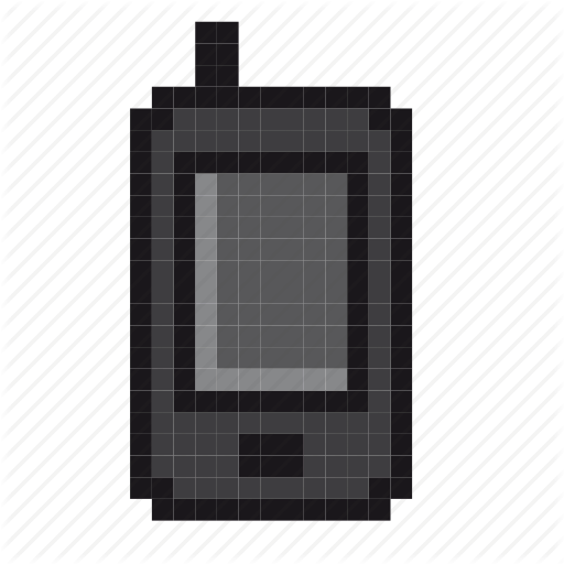 Call, Phone, Phone Call, Pixels, Retro, Smartphone, Telephone Icon