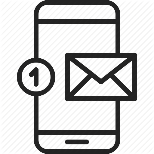 App, Letter, Mail, Mobile, New, Notification, Phone Icon