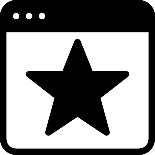 Browser Icon Bookmarks And Tags Pixel Perfect