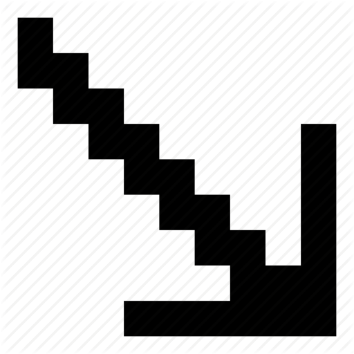 Arrow, Down, Game, Left, Pixel Art, Pixelated, Point Icon