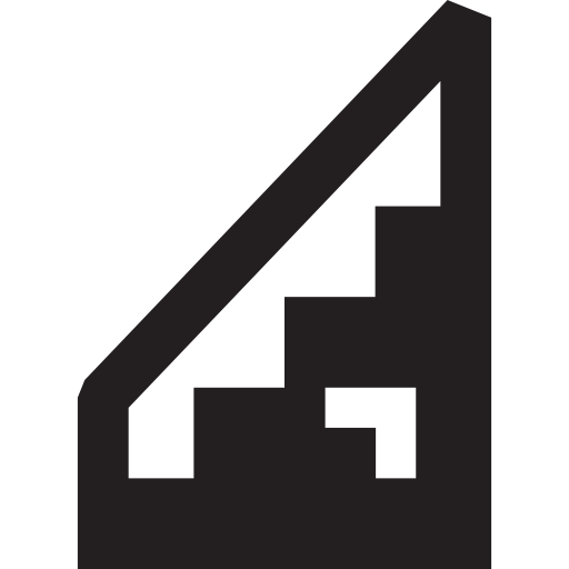 Down, Pixels, Pixelated, Up, Stairs, Ladder Icon