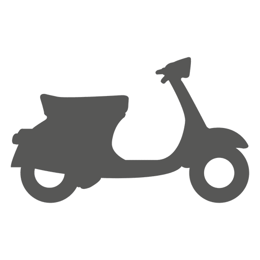 Pizza Delivery Bike Side Icon
