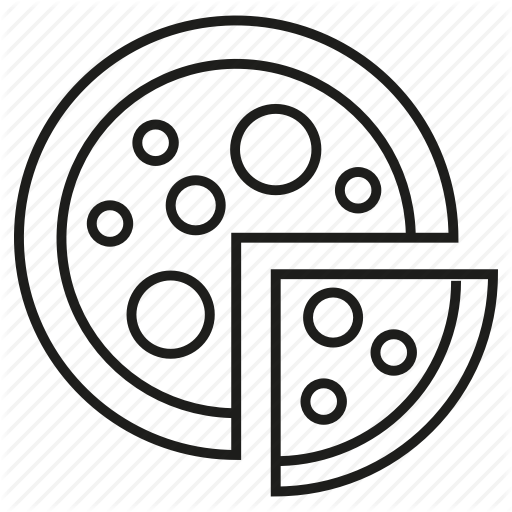 Eat, Food, Pizza Icon