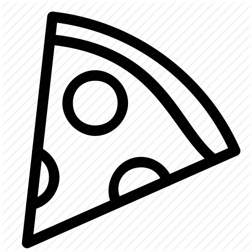 Fast Food, Italian, Pizza, Slice Icon