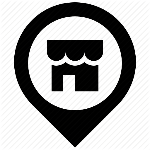 Location, Map, Pin, Place, Shop, Store Icon