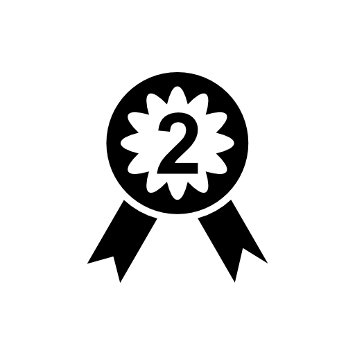 Second Place Medal Icons Free Icons Download