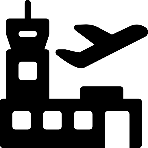 Airport Icon Places Freepik