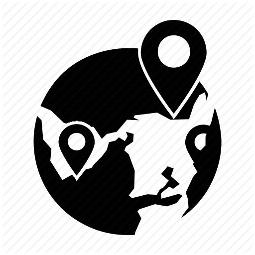 Earth, Map, Place, Travel, World Icon