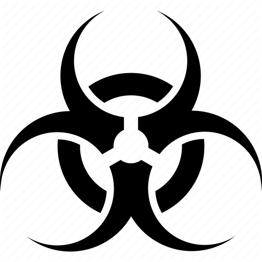 Bio, Danger, Hazard, Infection, Medical, Plague Icon