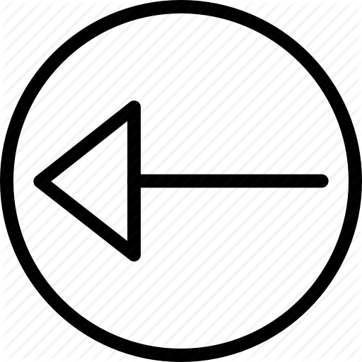 Arrow, Circle, Left, Plan