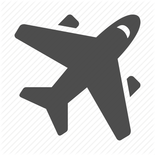 Airplane, Airport, Plane, Transportation, Travel Icon