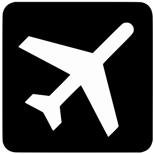 Departing, Flight, Flights, Plane Icon