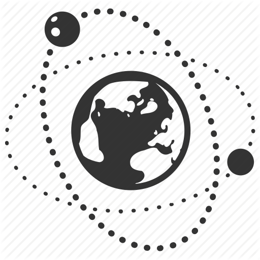 Communication, Connection, Earth, Globe, Network, Orbit, Planet Icon