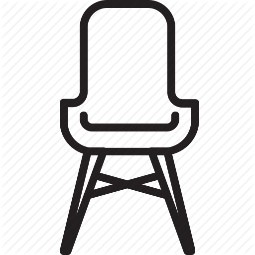 Chair, Furniture, Plastic Icon