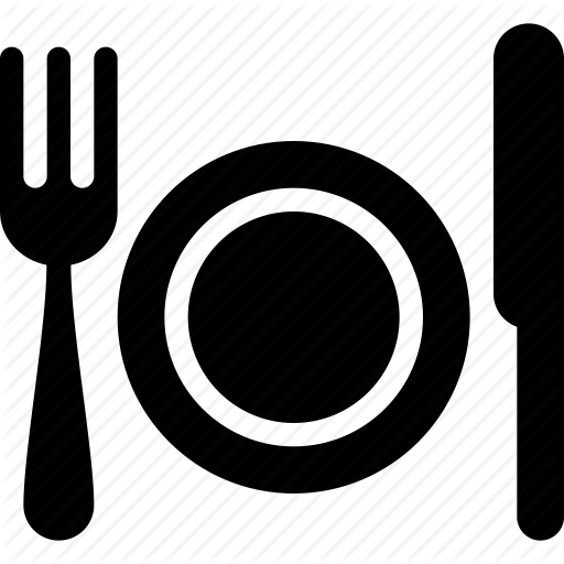 Dinner, Food, Lunch, Meal, Plate, Restaurant Icon