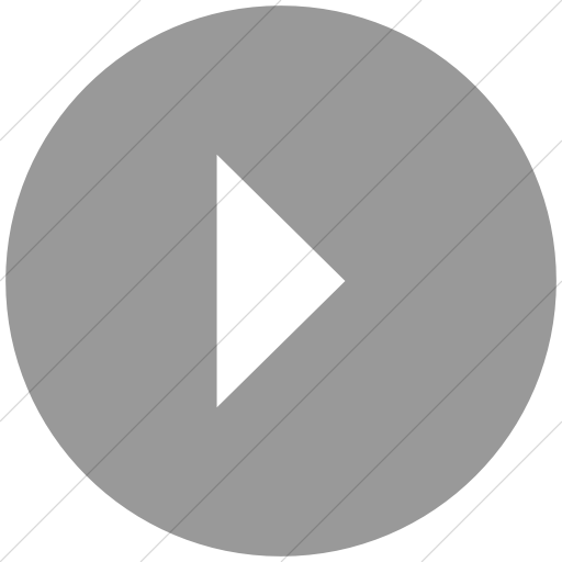 Flat Circle White On Light Gray Classica Play Button Icon