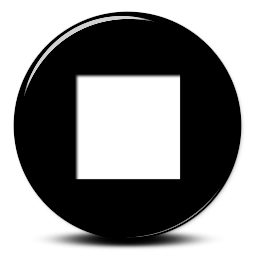 Stop Icon Black Images