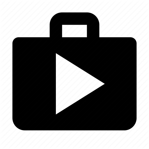 Bag, Play, Store Icon