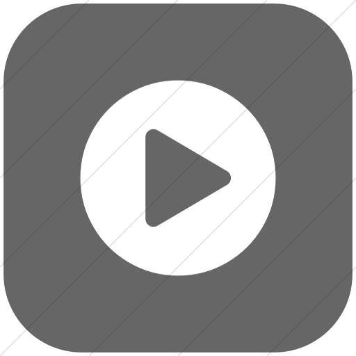 Flat Rounded Square White On Gray Bootstrap Font