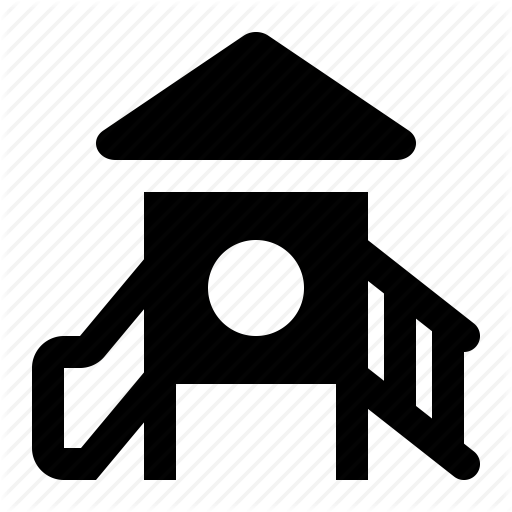 Childhood, Kids, Kindergarten, Nursery School, Play, Playground Icon
