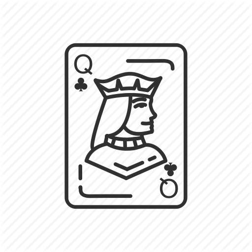 Card, Card Game, Playing Card, Queen, Queen Of Clubs, Single Card