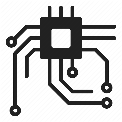 Circuit, Data, Digital, Plc, Transfer Icon