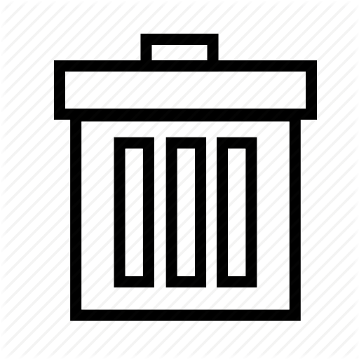 Delete, Erase, Recycle, Remove, Spam, Trash, Ui Icon