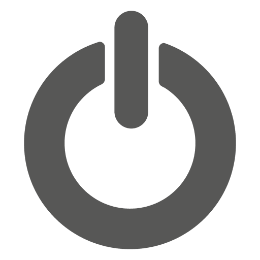 Simplistic Energy Power Icon Circles