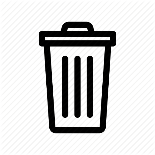 Bin, Delete, Garbage, Recycle, Remove, Trash, Trash Can Icon