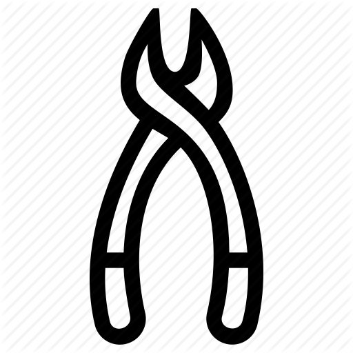 Dental, Extreaction, Instrument, Medical, Pliers, Tool, Tooth Icon