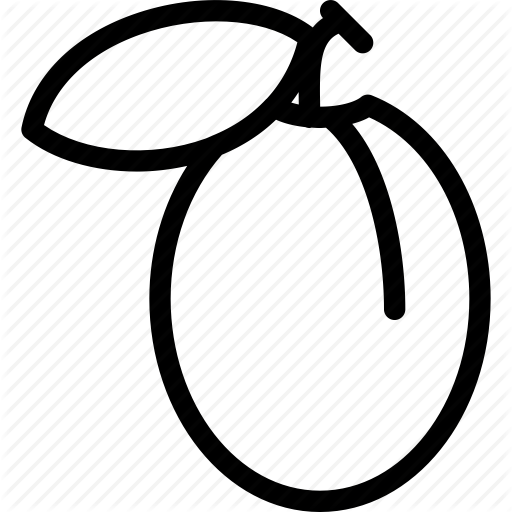 Fresh, Fruit, Health, Healthy, Plum Icon