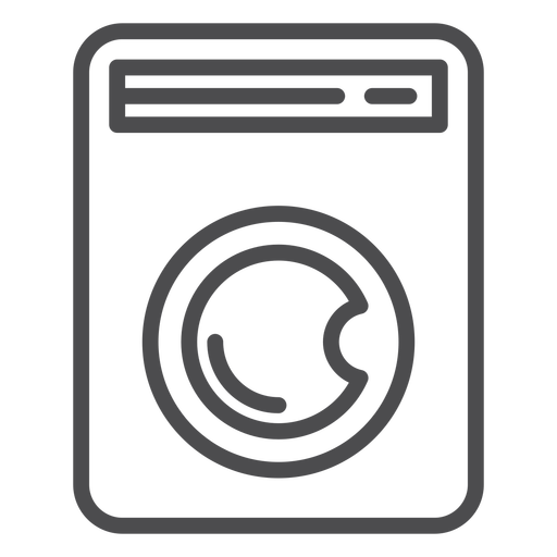Washing Machine Stroke Icon Plumbing