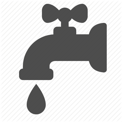 Amenities, Drop, Faucet, Plumbing, Sink, Water Icon
