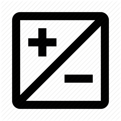 Battery, Minus, Plus, Zoom Icon