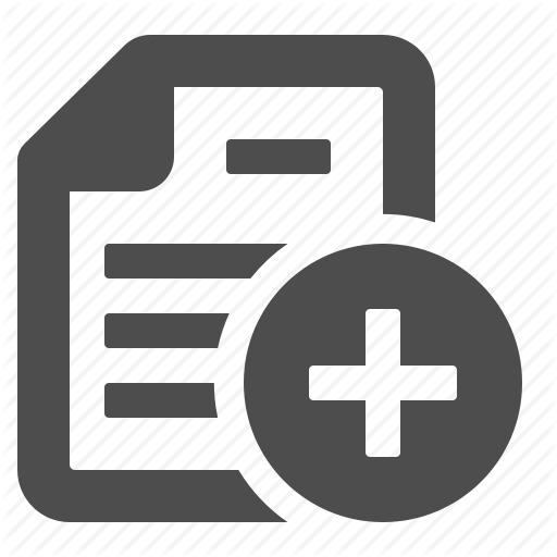 Add, Button, Document, File, New, Page, Plus Icon
