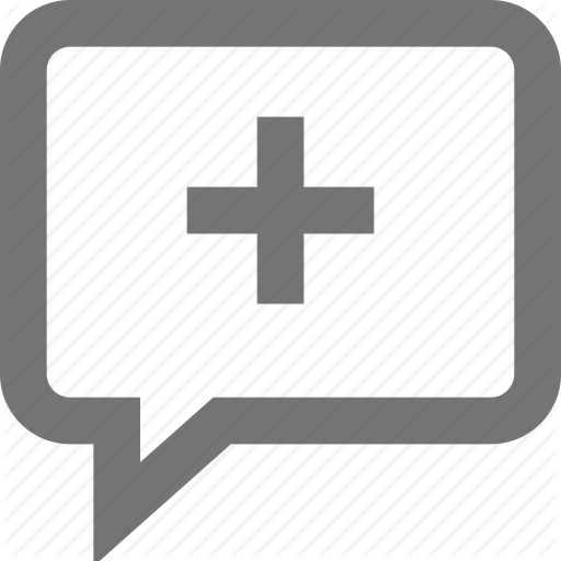 Add, Chat, Comment, Material, Outline, Plus Icon
