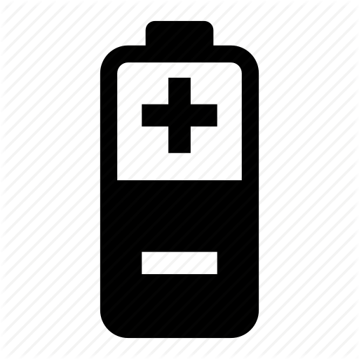 Battery, Plus Minus Icon