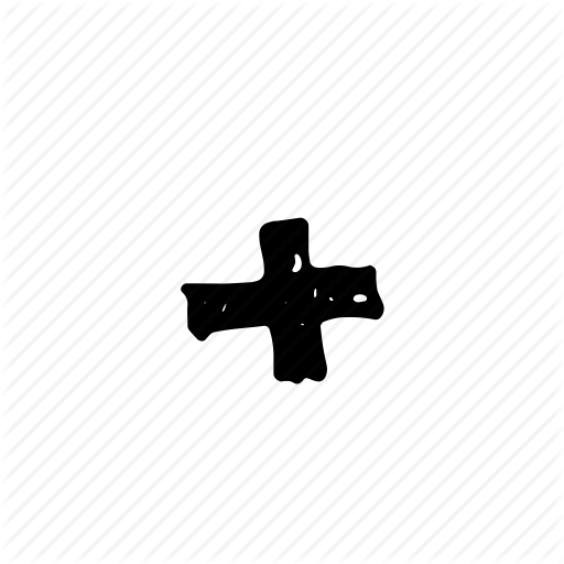 Cartoon, Comic, Plus, Sign Icon