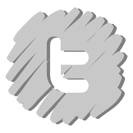 Twitter Distorted Icon