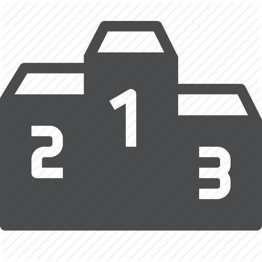 Leaderboard, Podium, Ratings, Results, Standings, Winners Icon