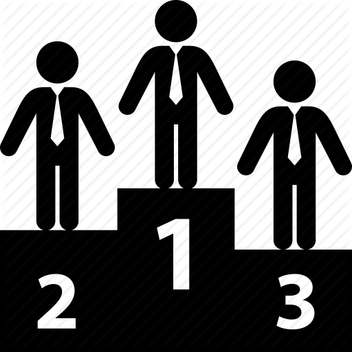 Business, Man, People, Podium, Winner Icon