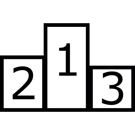 Classification Podium Icons Free Download