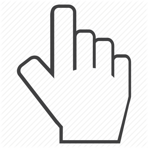 Cursor Vector White Hand Huge Freebie! Download For Powerpoint