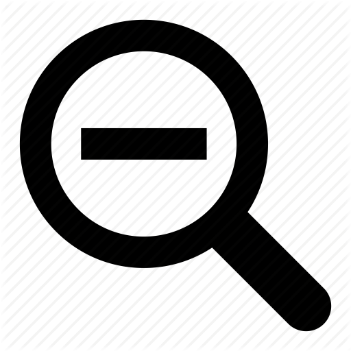 Cursor, Magnifier, Mouse, Pointer, Zoom, Zoom Out Icon