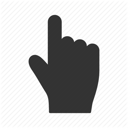 Pointer Finger Icon Transparent Png Clipart Free Download