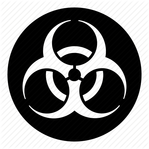 Biological, Contagious, Hazard, Infectious, Poison Icon