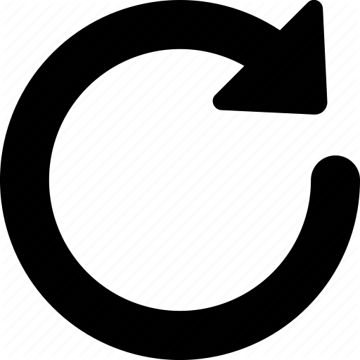 Arrow, Circle, Rotate, Round, Side, Sign Icon